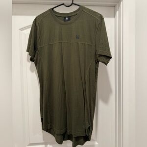 Large green Young LA shirt